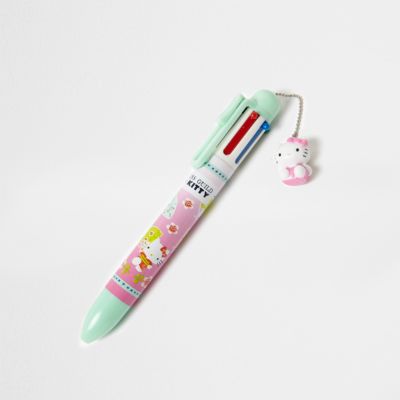 Girls pink Hello Kitty multi coloured pen